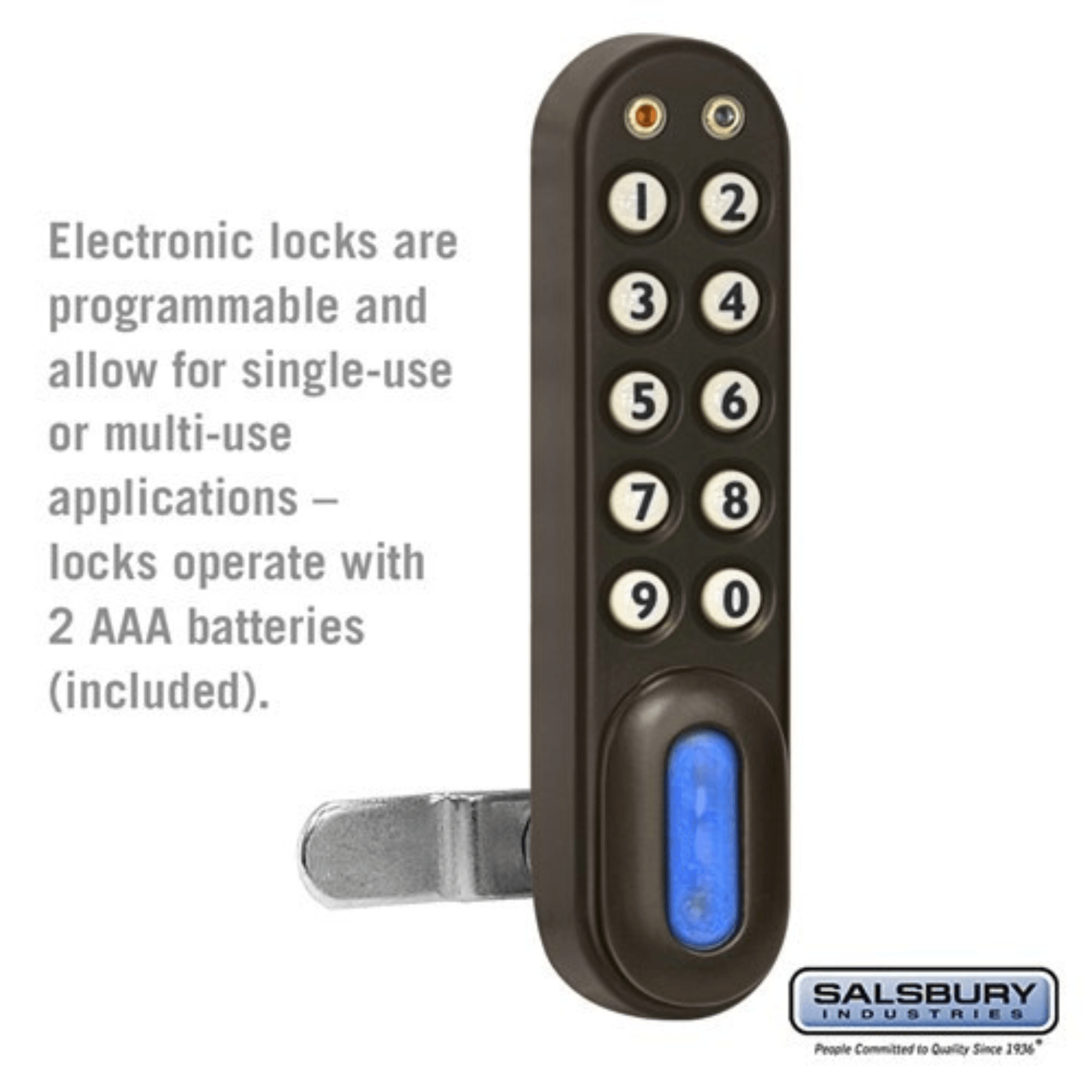 Electronic Lock — Factory Installed
