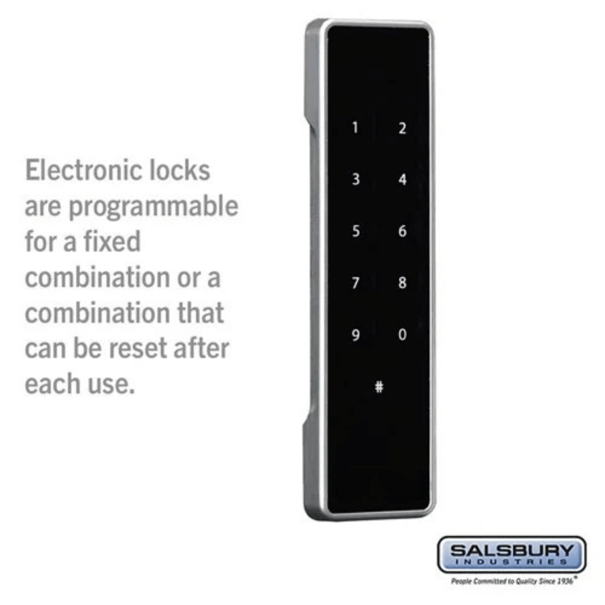 Premier Electronic Lock — Premier Wood Lockers