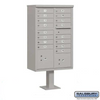 Cluster Box Unit with USPS Access — Type III — 16 Doors and 2 Parcel Lockers