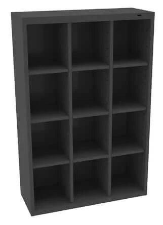 Heavy-Duty Steel Cubby Locker [12 openings] - Your Locker Store
