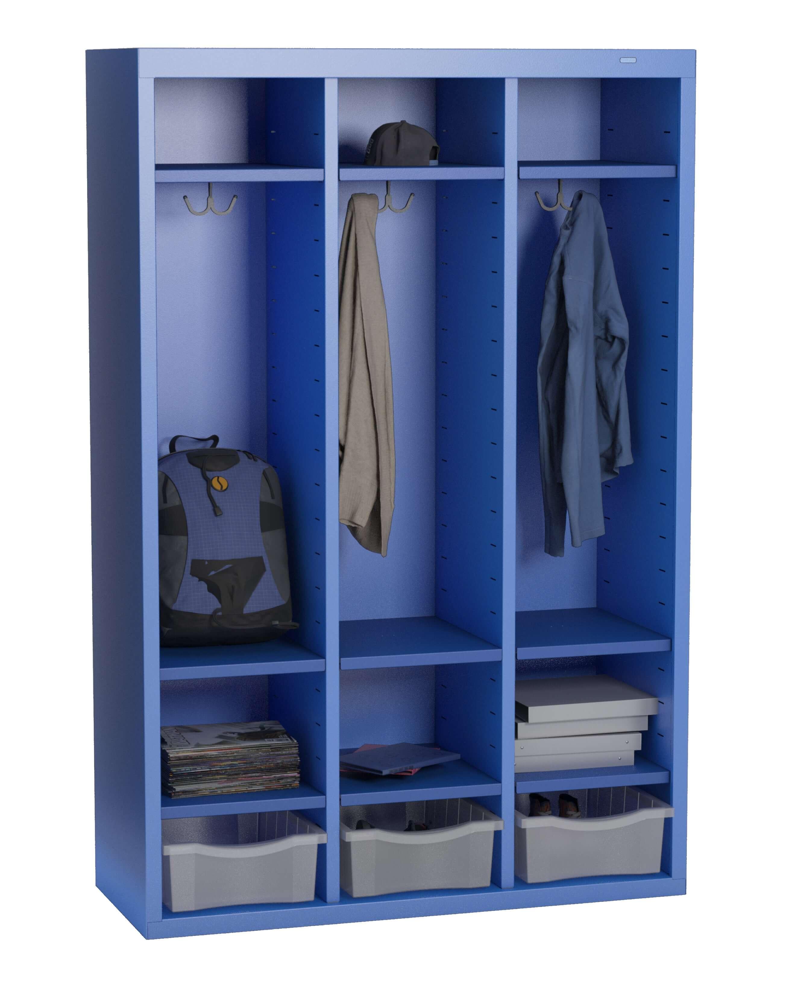 Heavy-Duty Steel Cubby Locker [12 openings] - Your Locker Store