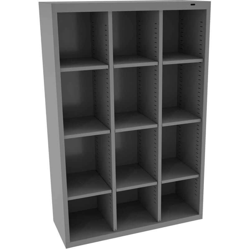 Heavy-Duty Steel Cubby Locker [12 openings] - Your Locker Store