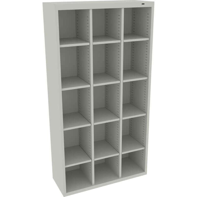 Heavy-Duty Steel Cubby Locker [15 openings] - Your Locker Store