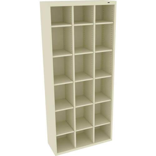 Heavy-Duty Steel Cubby Locker [18 openings] - Your Locker Store