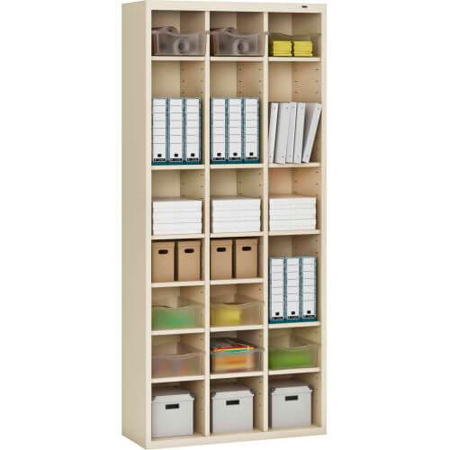 Heavy-Duty Steel Cubby Locker [18 openings] - Your Locker Store
