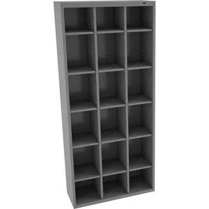 Heavy-Duty Steel Cubby Locker [18 openings]