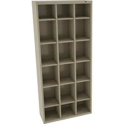 Heavy-Duty Steel Cubby Locker [18 openings] - Your Locker Store