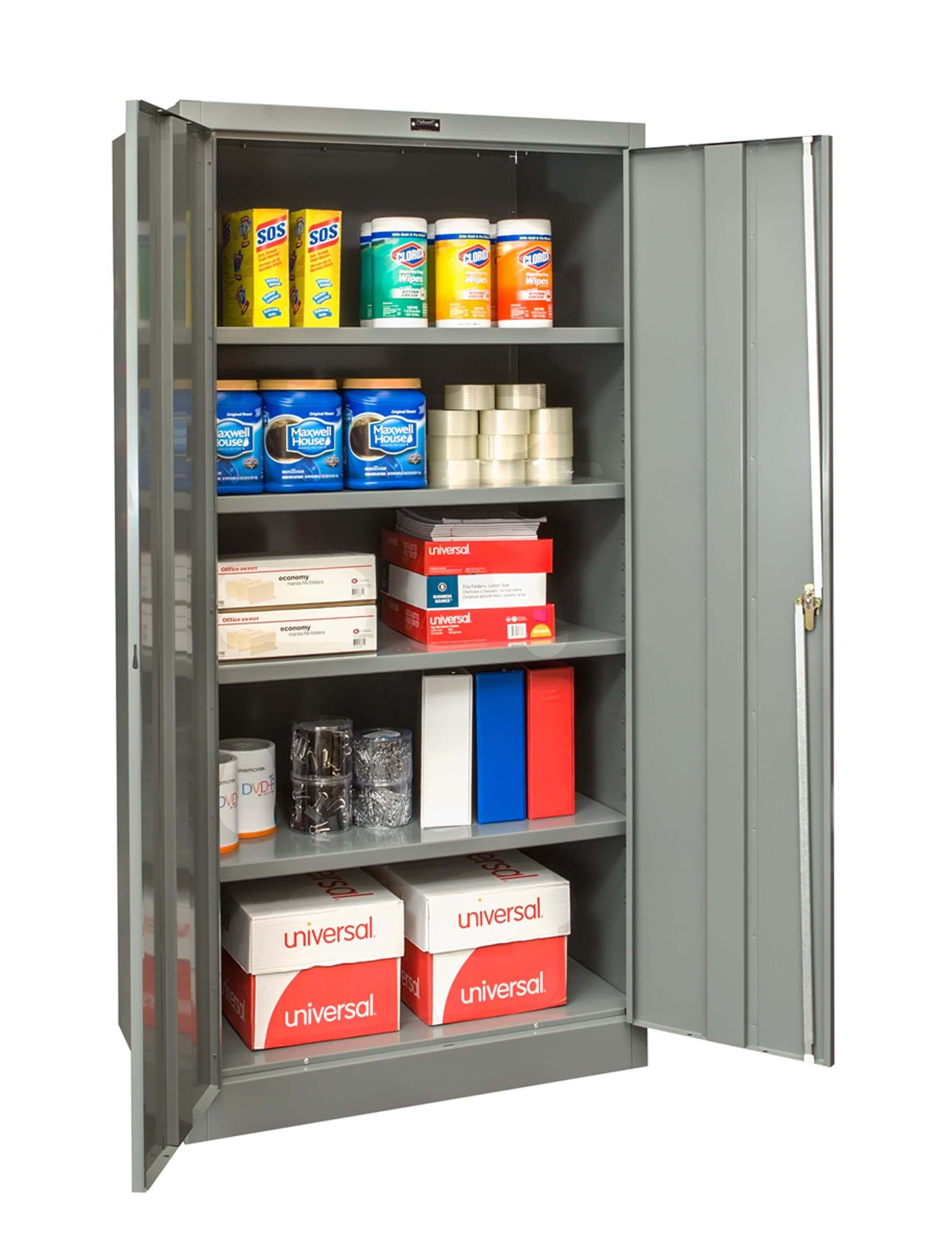 Hallowell Commercial Storage Metal Cabinet — Solid Door | Lowest Price