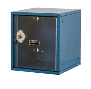 Hallowell Cubix Modular Steel Locker with Safety-View Plus Door HC121212-1PL-K-MB YourLockerStore
