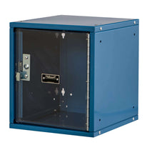 Load image into Gallery viewer, Hallowell Cubix Modular Steel Locker with Safety-View Plus Door HC121212-1PL-MB YourLockerStore