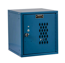 Load image into Gallery viewer, Hallowell Cubix Modular Steel Locker with Vented Door HC121212-1PL-MB YourLockerStore
