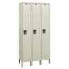 Hallowell Galvanite Steel Locker — 1 Tier, 3 Wide YourLockerStore