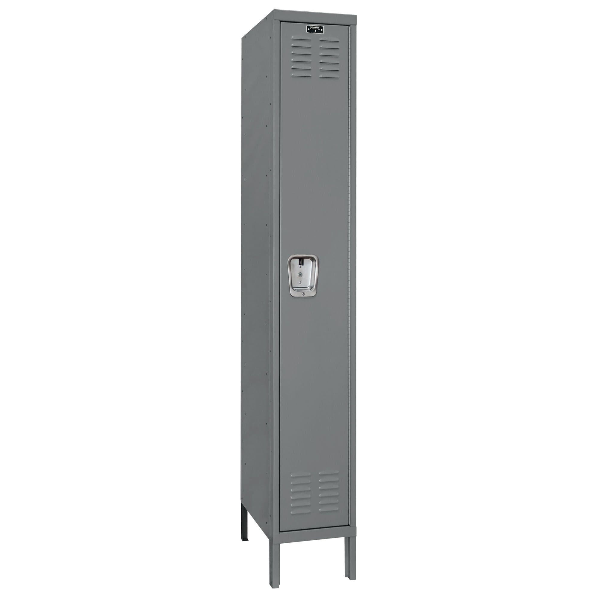 Hallowell Premium Louvered Steel Locker — 1 Tier, 1 Wide U1226-1HG YourLockerStore