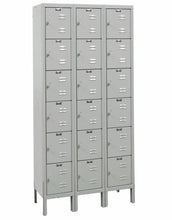 Load image into Gallery viewer, Hallowell Premium Louvered Steel Locker — 6 Tier, 3 Wide U3228-6PL YourLockerStore