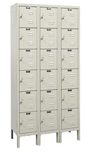 Load image into Gallery viewer, Hallowell Premium Louvered Steel Locker — 6 Tier, 3 Wide U3228-6PT YourLockerStore