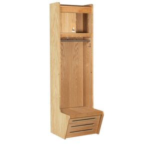 Hallowell Recruiter 2 Sport Wood Locker — Open Access R2SBS242484BNPLFSGROA 192109041654 YourLockerStore