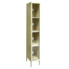 Hallowell Safety-View Plus Steel Locker — 4 Tier, 1 Wide USVP1228-4 YourLockerStore