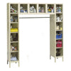 Hallowell Safety-View Plus Steel Locker — Bridge Style — 6 Tier, 3 Wide USVP1788-16 YourLockerStore