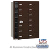 Salsbury Industries 4B+ Horizontal Mailbox with USPS Access [14 B Doors] 3614ZFU 820996417442 YourLockerStore