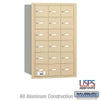 Salsbury Industries 4B+ Horizontal Mailbox with USPS Access [18 A Doors] 3618SRU 820996418692 YourLockerStore