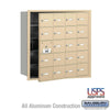 Salsbury Industries 4B+ Horizontal Mailbox with USPS Access [20 A Doors] 3620SFU 820996418500 YourLockerStore