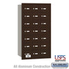 Salsbury Industries 4B+ Horizontal Mailbox with USPS Access [21 A Doors] 3621ZRU 820996417695 YourLockerStore
