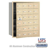 Salsbury Industries 4B+ Horizontal Mailbox with USPS Access [24 A Doors] 3624SFU 820996418463 YourLockerStore