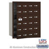 Salsbury Industries 4B+ Horizontal Mailbox with USPS Access [24 A Doors] 3624ZFU 820996417503 YourLockerStore