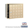 Salsbury Industries 4B+ Horizontal Mailbox with USPS Access [25 A Doors] 3625SFU 820996418517 YourLockerStore