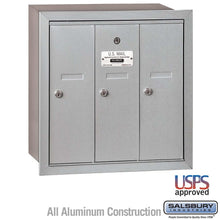 Load image into Gallery viewer, Salsbury Industries 4B+ Vertical Mailbox with USPS Access — 3 Doors 3503ARU 820996537218 YourLockerStore