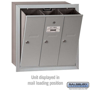 Salsbury Industries 4B+ Vertical Mailbox with USPS Access — 3 Doors YourLockerStore