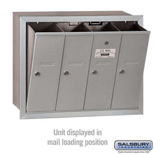 Load image into Gallery viewer, Salsbury Industries 4B+ Vertical Mailbox with USPS Access — 4 Doors YourLockerStore