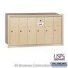 Salsbury Industries 4B+ Vertical Mailbox with USPS Access — 6 Doors 3506SRU 820996416292 YourLockerStore