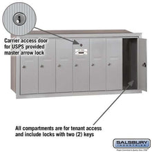 Load image into Gallery viewer, Salsbury Industries 4B+ Vertical Mailbox with USPS Access — 7 Doors YourLockerStore