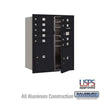 Salsbury Industries 4C Horizontal Mailbox with USPS Access — 10 Door High [9 Doors and 2 Parcel Lockers] 3710D-09BFU 820996624949 YourLockerStore