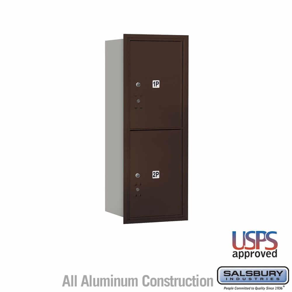 Salsbury Industries 4C Horizontal Parcel Locker with USPS Access — 10 Door High [2 Parcel Lockers] 3710S-2PZRU 820996468956 YourLockerStore