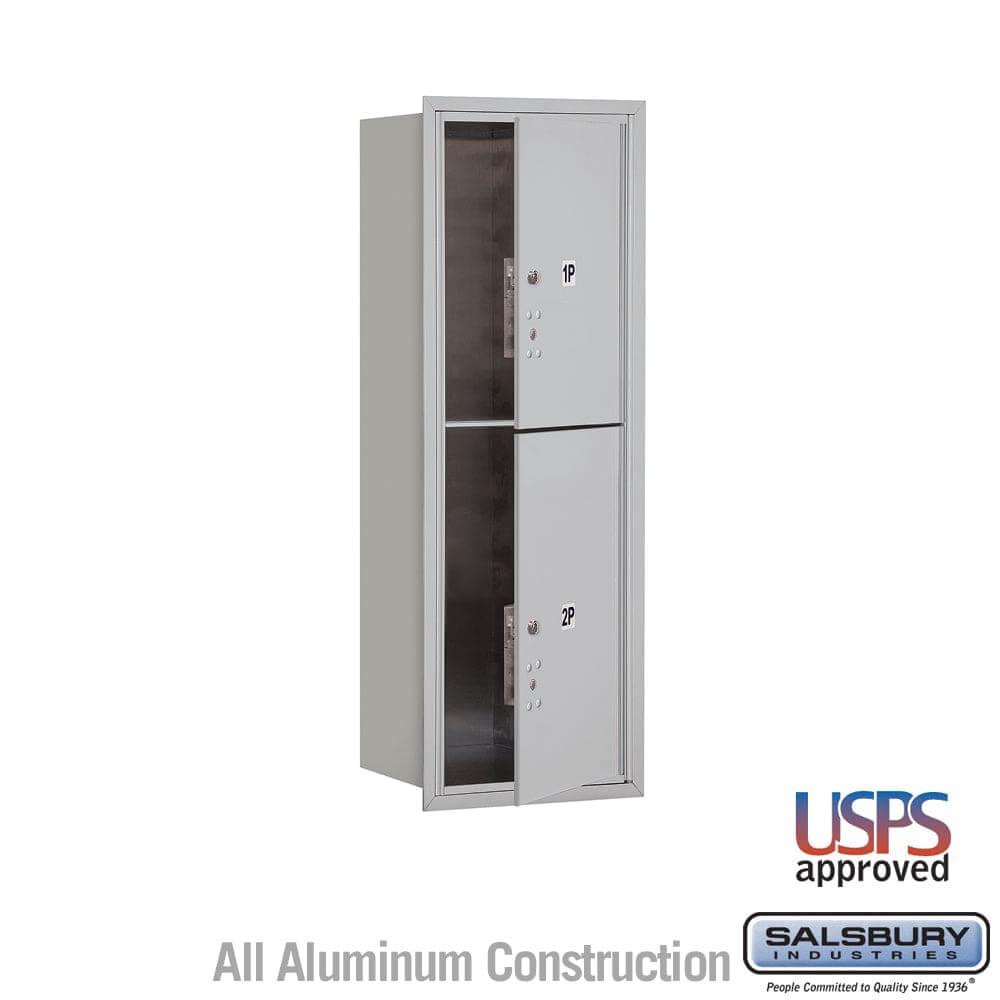 Salsbury Industries 4C Horizontal Parcel Locker with USPS Access — 11 Door High [2 Parcel Lockers] 3711S-2PAFU 820996411211 YourLockerStore