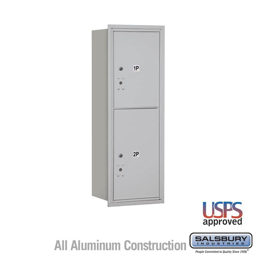 Salsbury Industries 4C Horizontal Parcel Locker with USPS Access — 11 Door High [2 Parcel Lockers] 3711S-2PARU 820996411198 YourLockerStore