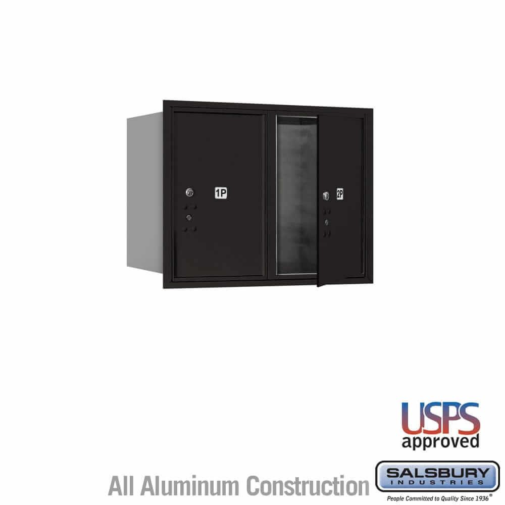 Salsbury Industries 4C Horizontal Parcel Locker with USPS Access — 6 Door High [2 Parcel Lockers] 3706D-2PBFU 820996625342 YourLockerStore