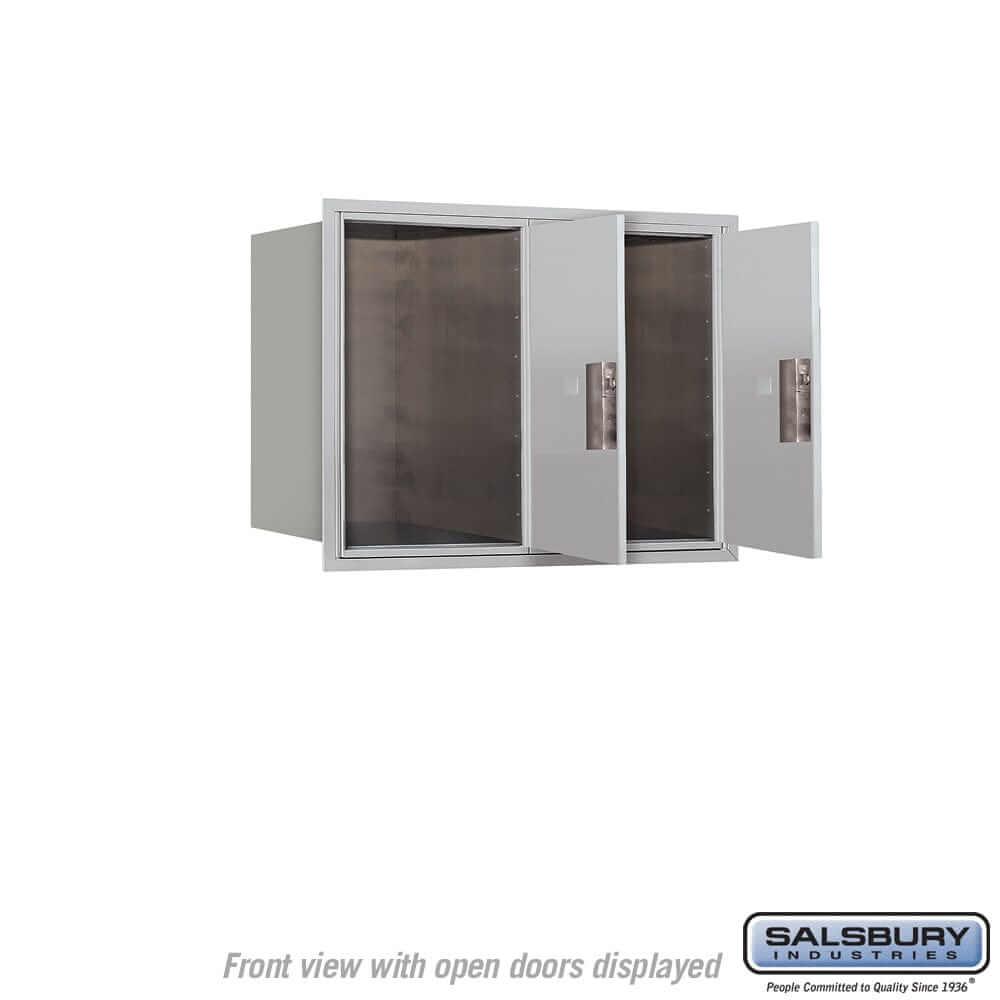 Salsbury Industries 4C Horizontal Parcel Locker with USPS Access — 6 Door High [2 Parcel Lockers] YourLockerStore