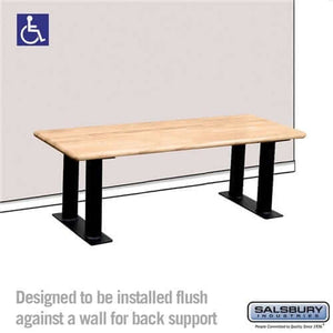 Salsbury Industries ADA Wood Locker Bench YourLockerStore