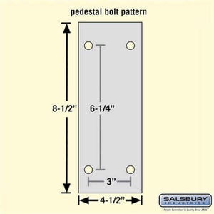 Salsbury Industries Aluminum Locker Bench YourLockerStore