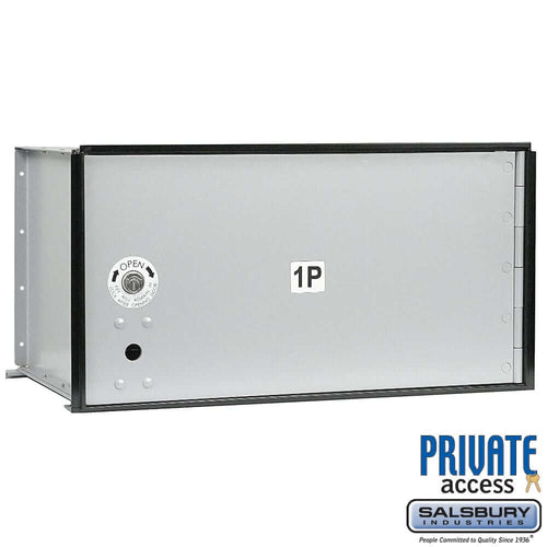 Salsbury Industries Aluminum Parcel Locker with Private Access — 1 Door — Master Commercial Lock 2270P 820996227027 YourLockerStore