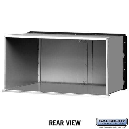 Salsbury Industries Aluminum Rack Ladder System Mailbox with Private Access — 1 Door 2201 820996220103 YourLockerStore