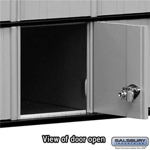 Salsbury Industries Aluminum Rack Ladder System Mailbox with Private Access — 8 Doors 2208 820996220806 YourLockerStore