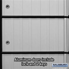 Load image into Gallery viewer, Salsbury Industries Aluminum Standard System Mailbox with Private Access — 10 Doors 2210 820996221001 YourLockerStore