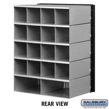 Load image into Gallery viewer, Salsbury Industries Aluminum Standard System Mailbox with Private Access — 18 Doors 2218 820996221803 YourLockerStore