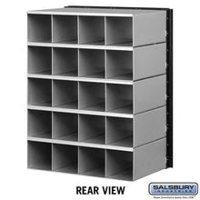 Load image into Gallery viewer, Salsbury Industries Aluminum Standard System Mailbox with Private Access — 20 Doors 2220 820996222008 YourLockerStore