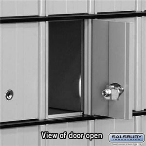 Salsbury Industries Aluminum Standard System Mailbox with Private Access — 30 Doors 2230 820996223005 YourLockerStore