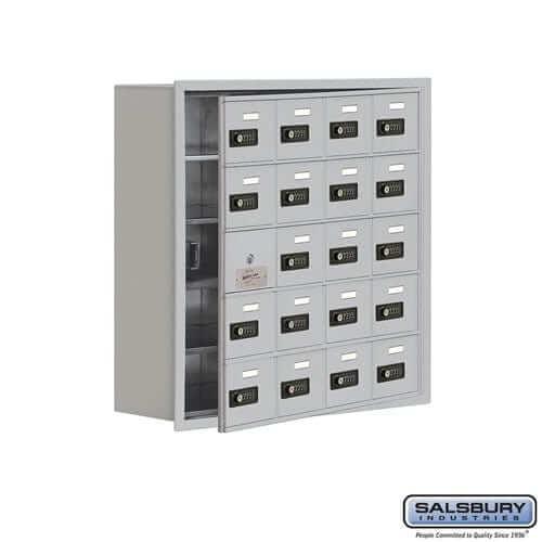 Salsbury Industries Cell Phone Locker — 5 Tier, 4 Wide [20 A Doors] 19158-20ARC YourLockerStore